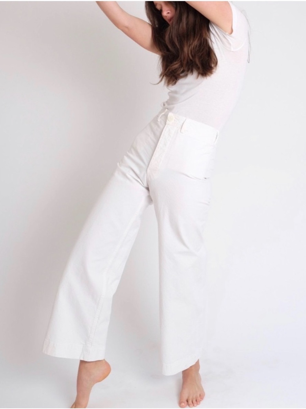 Jesse Kamm - Sailor Pants - Salt White